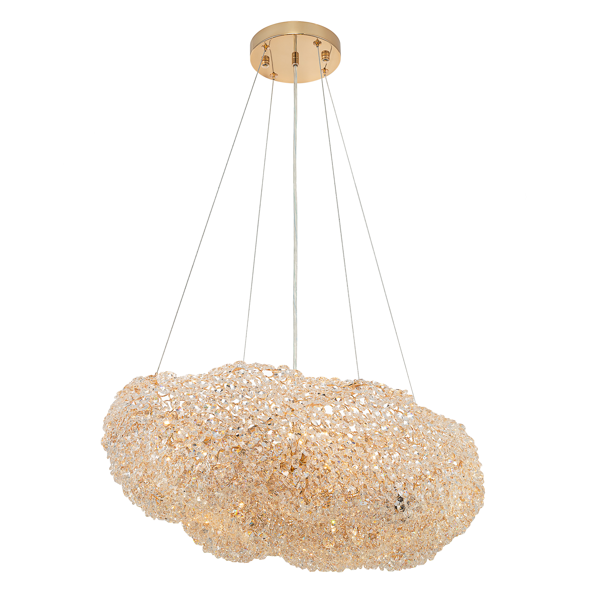 Citilux CLOUDY CL323262 Люстра хрустальная подвесная арт. 89700