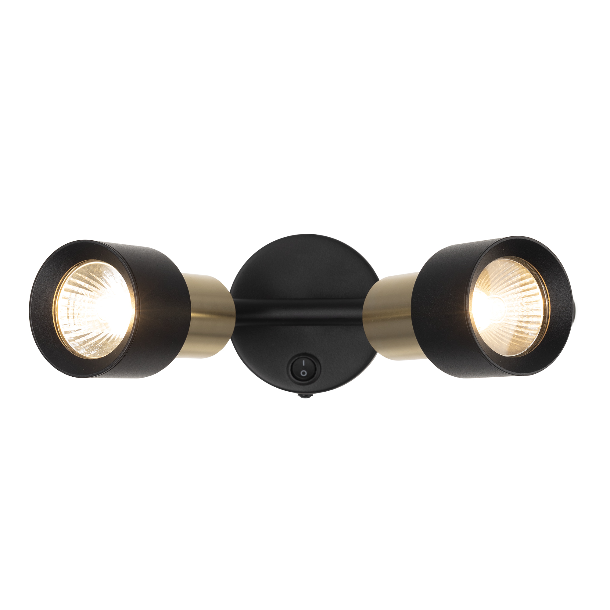 Citilux SAT CL505621 Спот поворотный с выключателем Чёрный+Золото арт. 89271