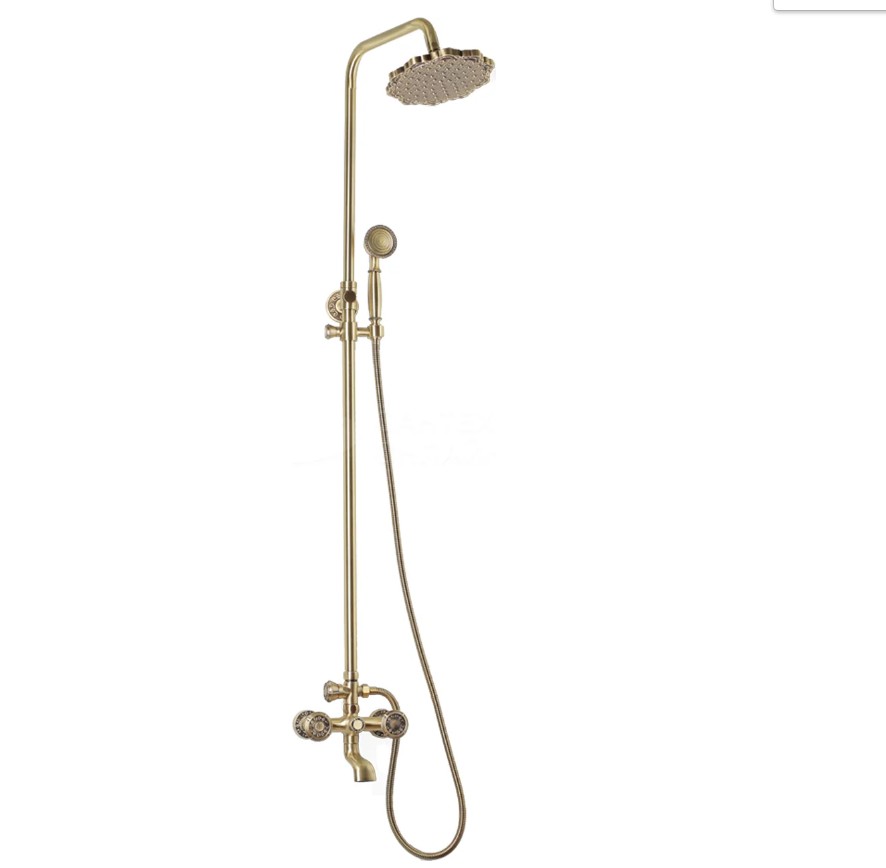 Душевая система Bronze de Luxe ROYAL 10121F, бронза арт. 191024