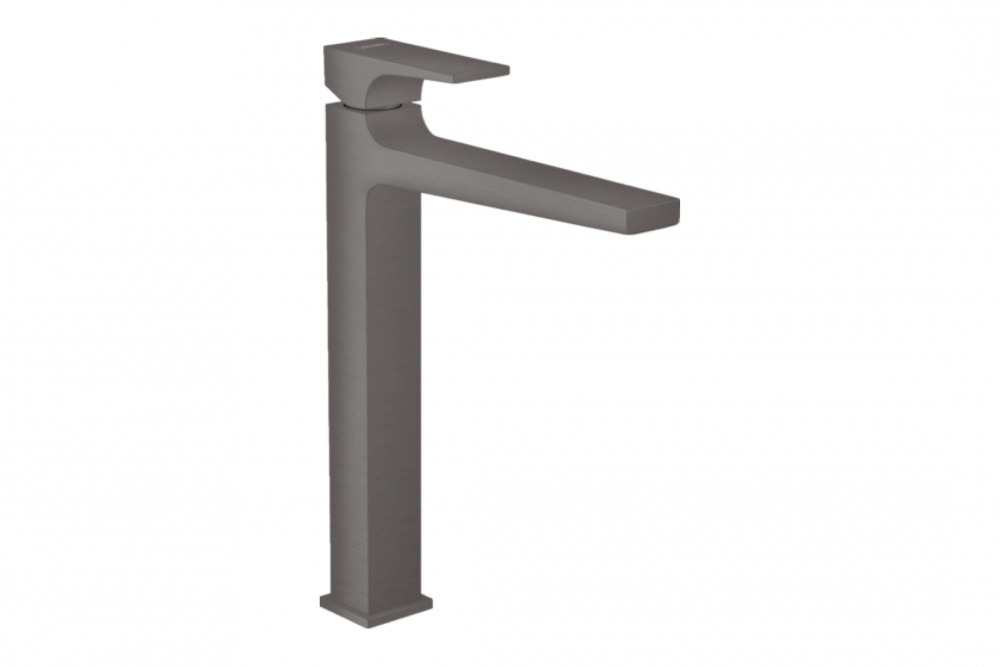 HANSGROHE METROPOL Высокий смеситель для раковины 260, однорычажный, 5 л/мин, шлиф. черный хром арт. 35676
