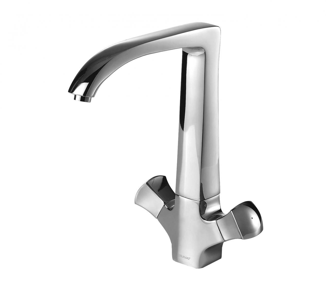 Смеситель для кухни Bravat Whirlpool F778112C, хром арт. 170031