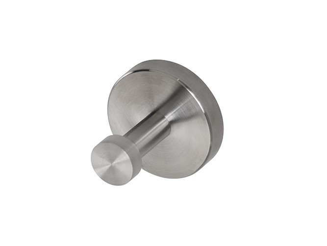 NOKEN ROUND INOX Крючок настенный, браш. нержавеющая сталь арт. 30665