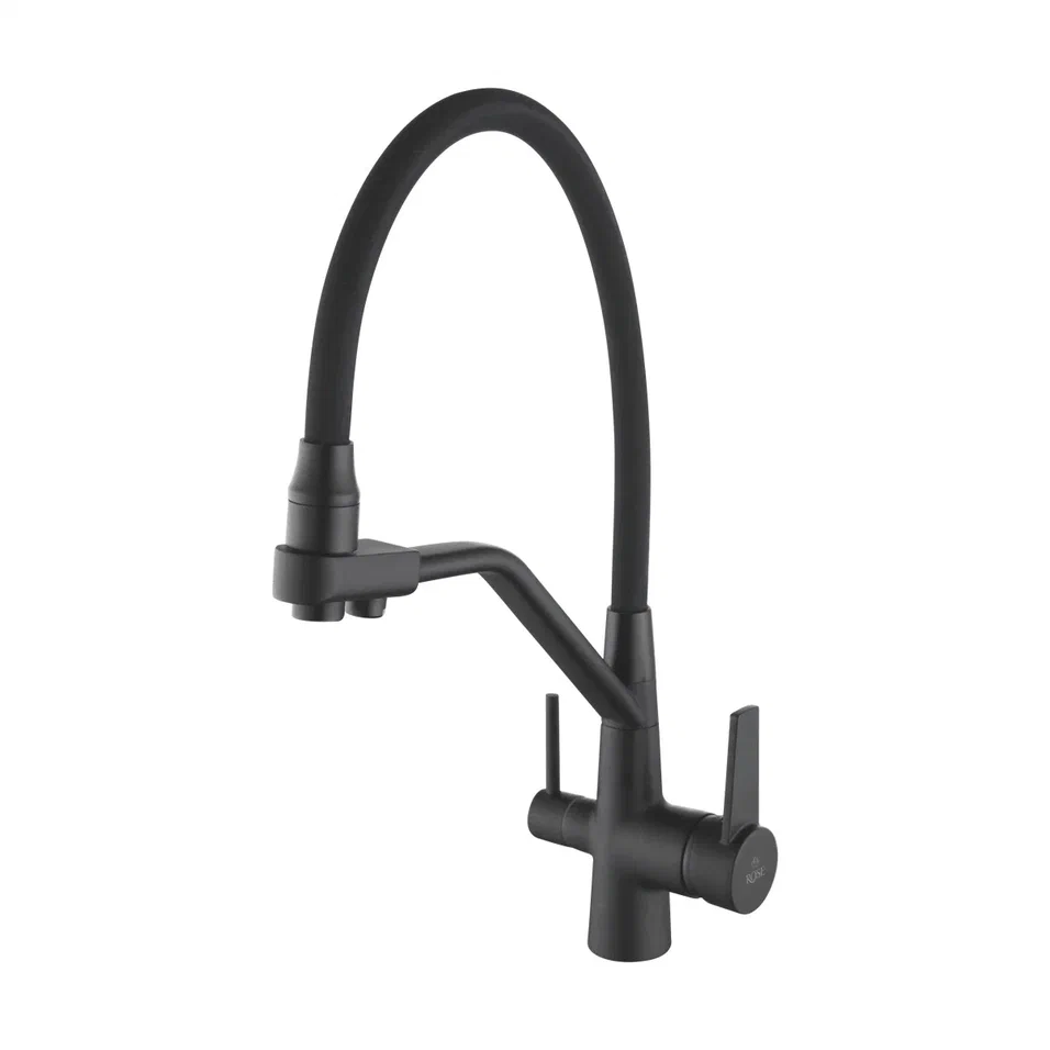 Смеситель для кухни Rose R558H, черный арт. 169597