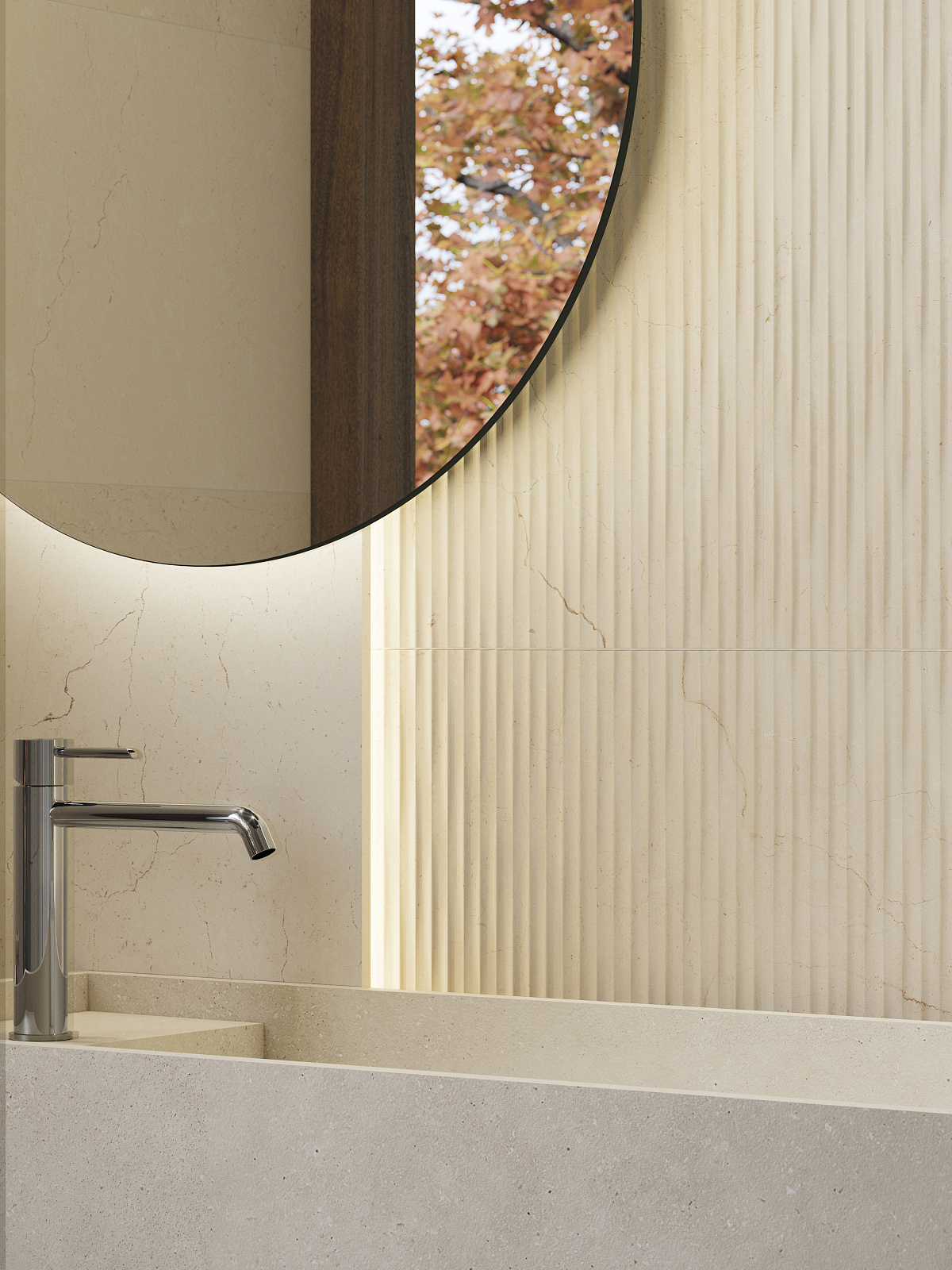 MARMOL CREMA BONE 45X120(A) арт. 80917
