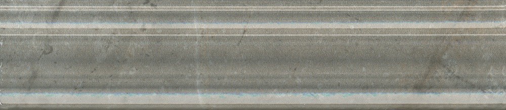 BLE026 Бордюр Багет Кантата серый глянцевый 25x5,5x1,8 арт. 118072