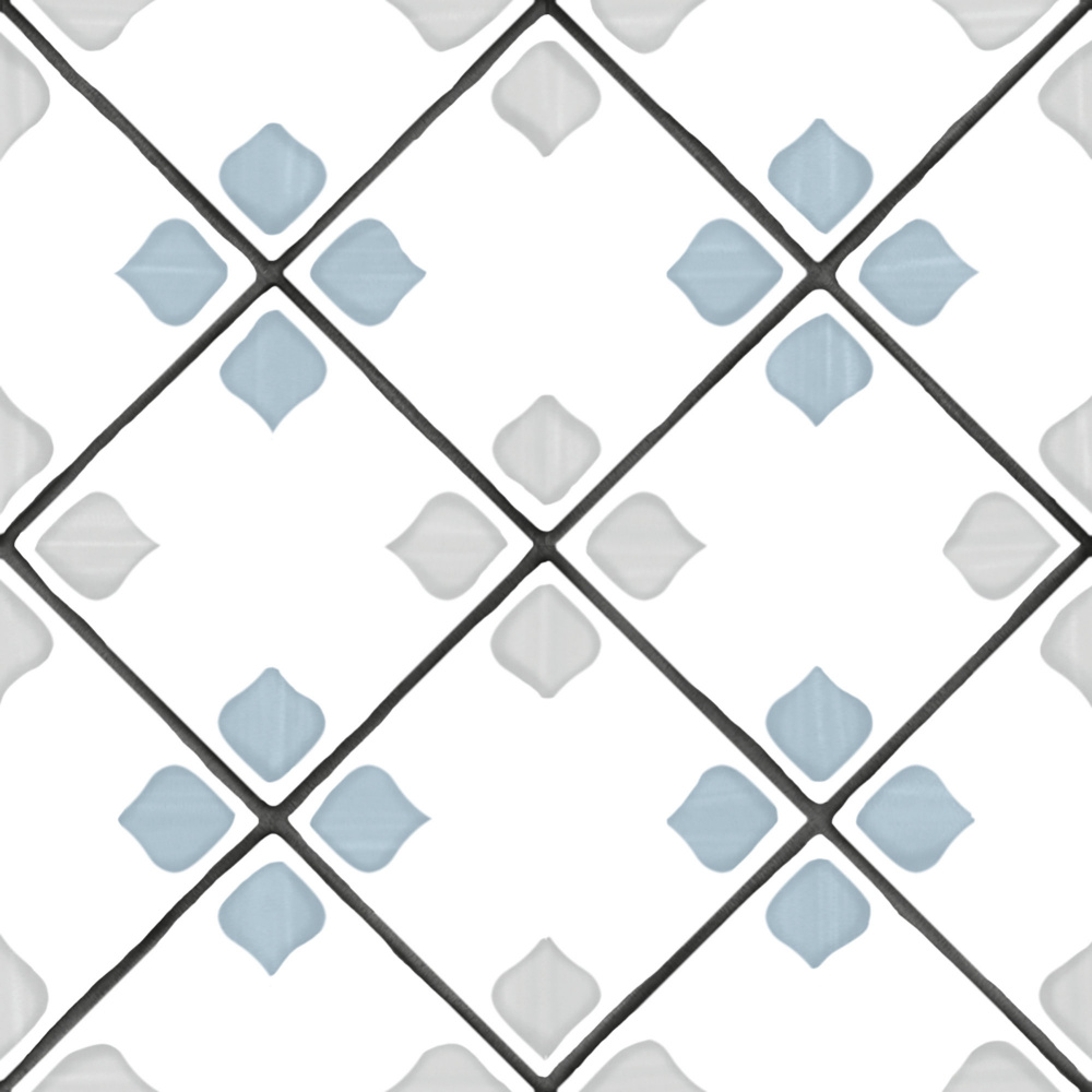 HARMONY TANGER SILVER RHOMB 12.3х12.3 Q-39 арт. 42827