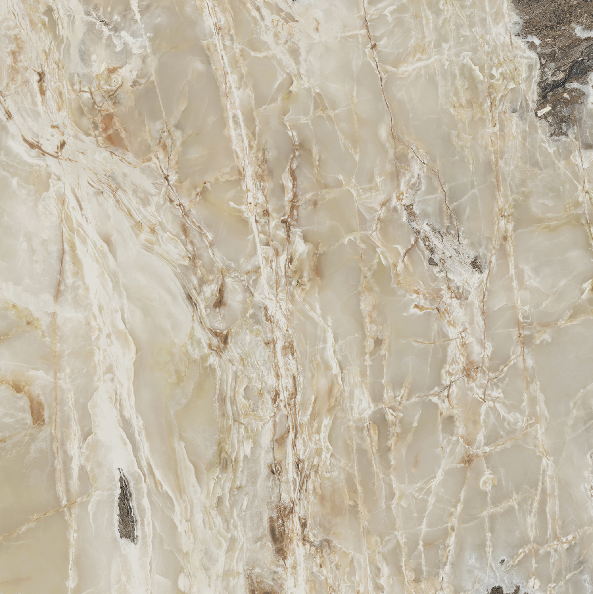 Керамогранит  ONYX&MORE GOLDEN BLEND SATIN 6MM R 160X160 арт. 84004