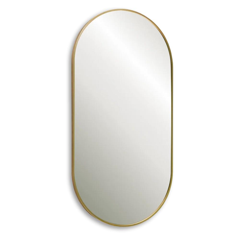 Зеркало Silver Mirrors Aurora 500х1000 (алюм. профиль, цвет золото) арт. 179091