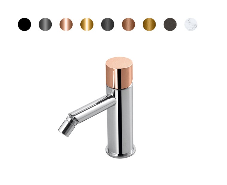 NOKEN ROUND CUSTOM Смеситель для биде H152 мм, 3/8”, 5 л/мин, без ДК, хром/colors. арт. 35560