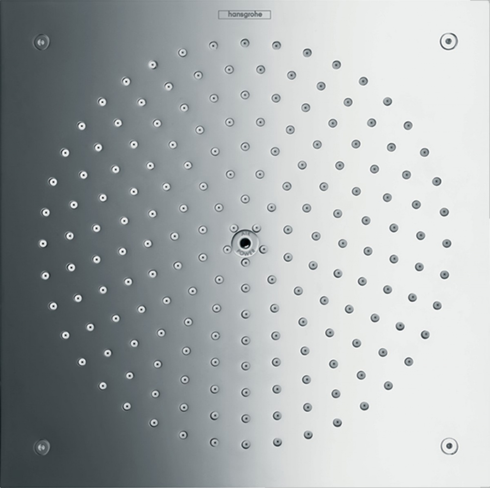 HANSGROHE Raindance Верхний душ потолочный 260х260 мм 1jet EcoSmart, 9 л/мин, хром арт. 39019