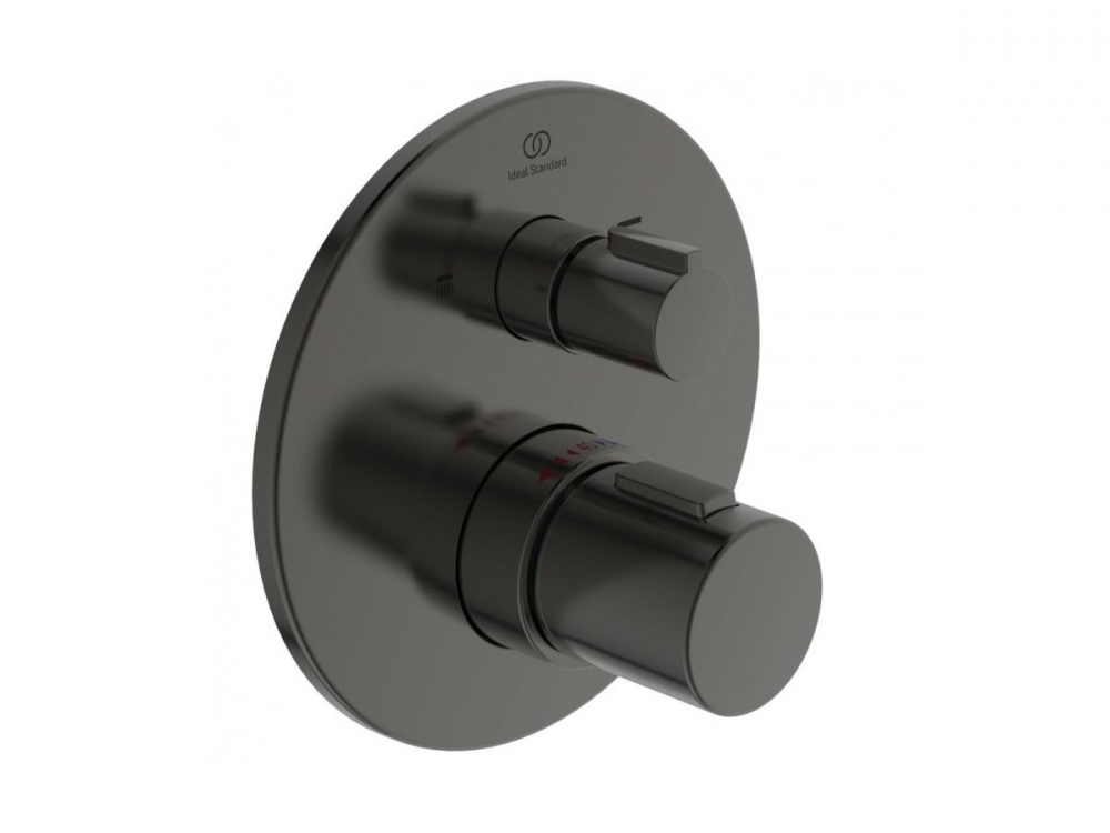 IS Ceratherm C100 Смеситель термастатический встраиваемый для душа, Magnetic Grey арт. 38218