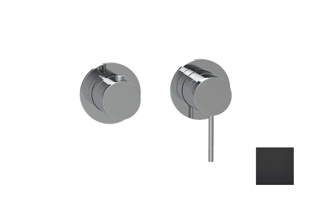 ALMAR MODULAR Внешняя часть смесителя для душа на 2 или 3 потребителя, Matt Black арт. 40143
