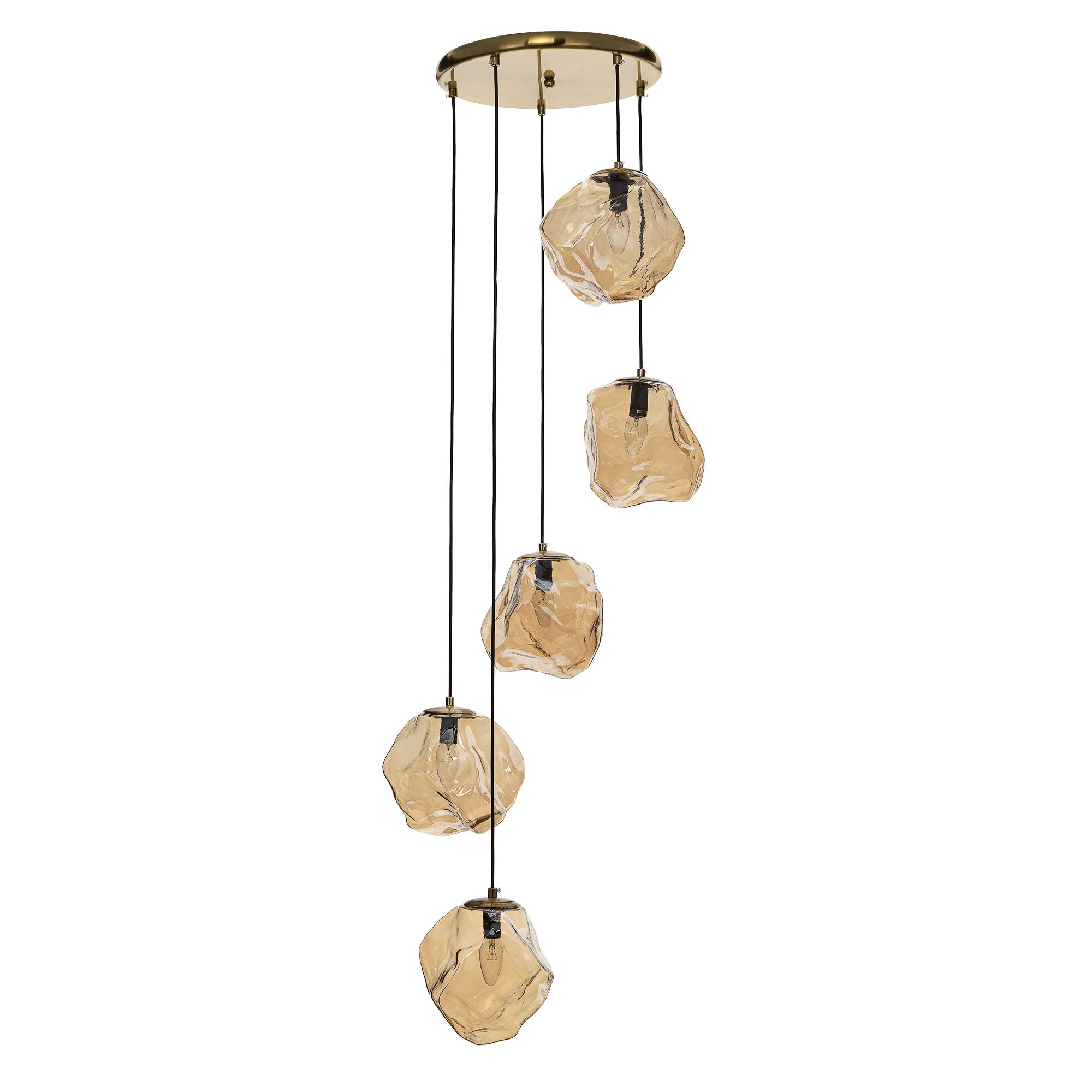 Citilux ROCKA CL247086 Подвесной светильник Янтарный арт. 94203