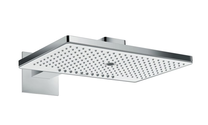 HANSGROHE Rainmaker Select Верхний душ 460 3jet с держателем, 466x300 мм, белый/хром арт. 39773