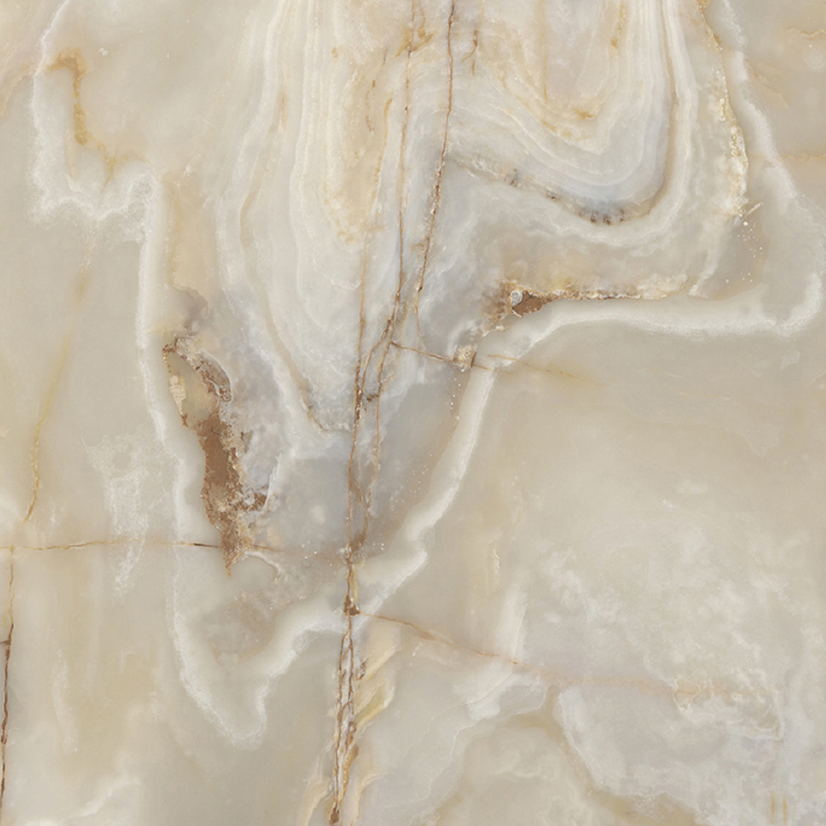 Керамогранит  ONYX&MORE GOLDEN ONYX GLO 6MM 80x80 RET арт. 84037
