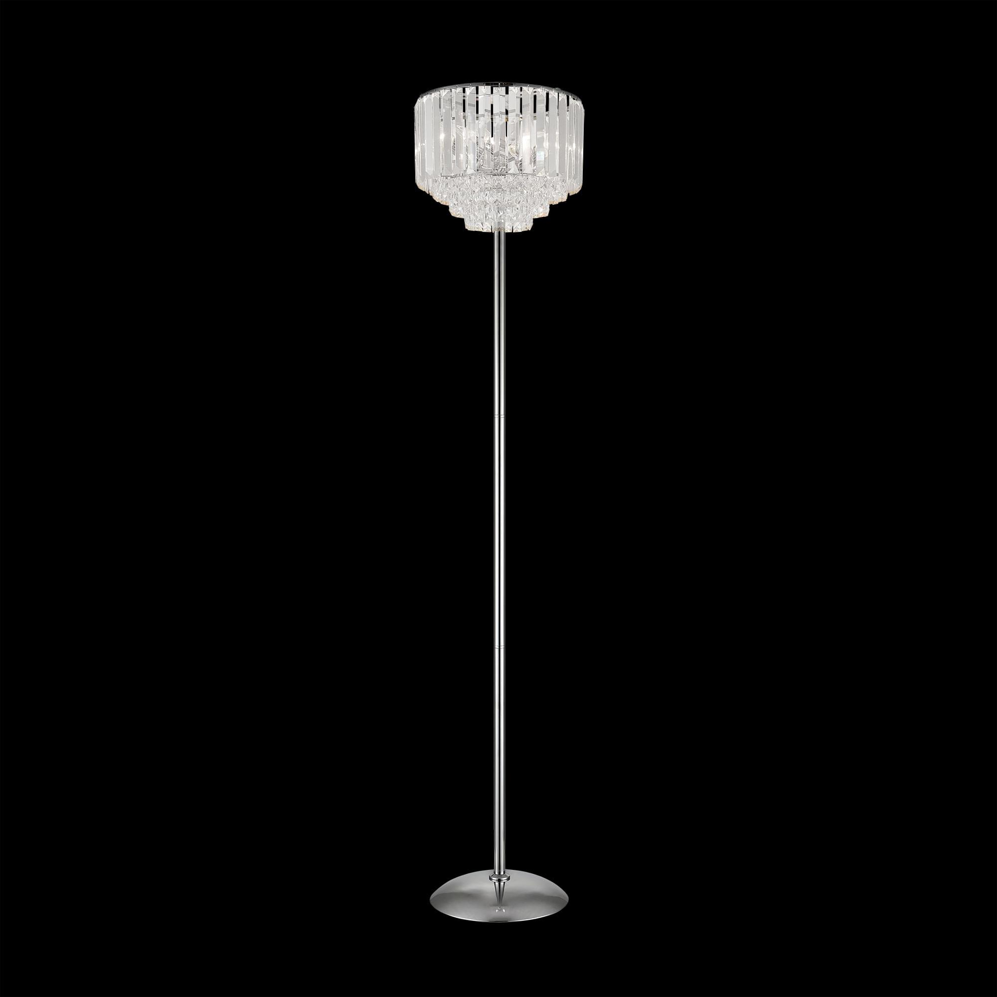 Citilux Синди CL330931 Торшер хрустальный Хром арт. 88175
