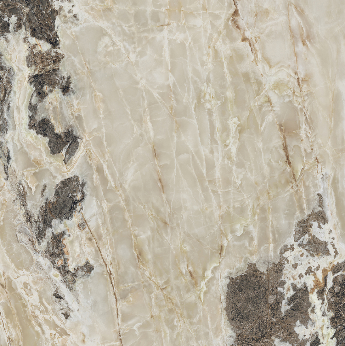Керамогранит  ONYX&MORE GOLDEN BLEND GLO 6MM R  120x120 арт. 83973