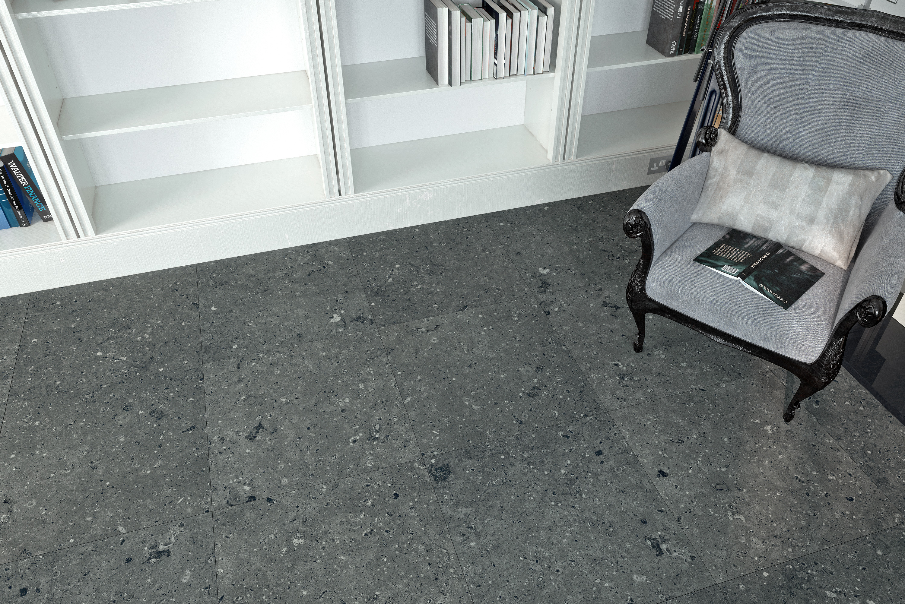 Плитка Гранитея G215-Arkaim Black 600х600 MR (1,44 кв.м.) арт. 54010