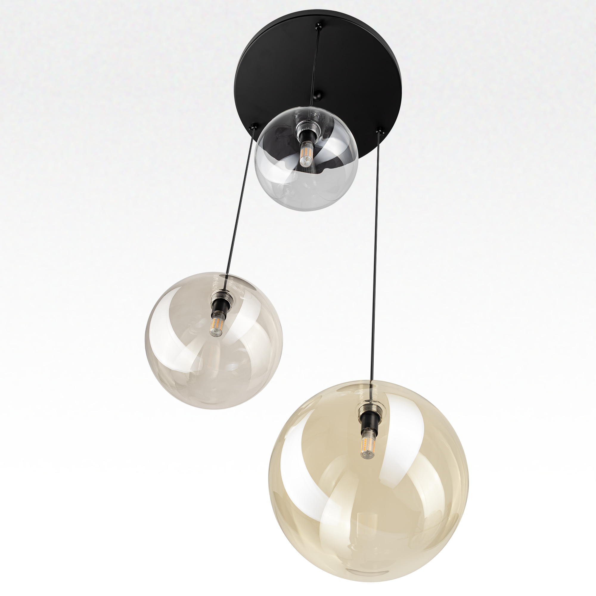 Citilux ORTON CL202133 Люстра каскадная Микс арт. 89585