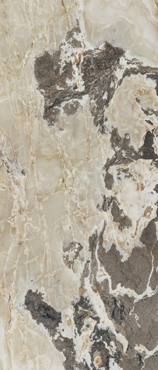 Керамогранит  ONYX&MORE GOLDEN BLEND SATIN 6MM R 120x280 арт. 84016