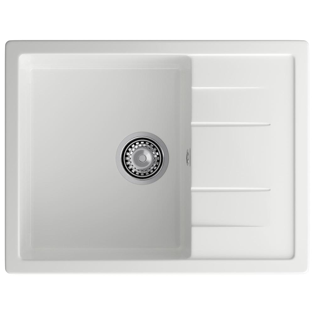 Кухонная мойка GranFest QUADRO 650L, иней арт. 186735