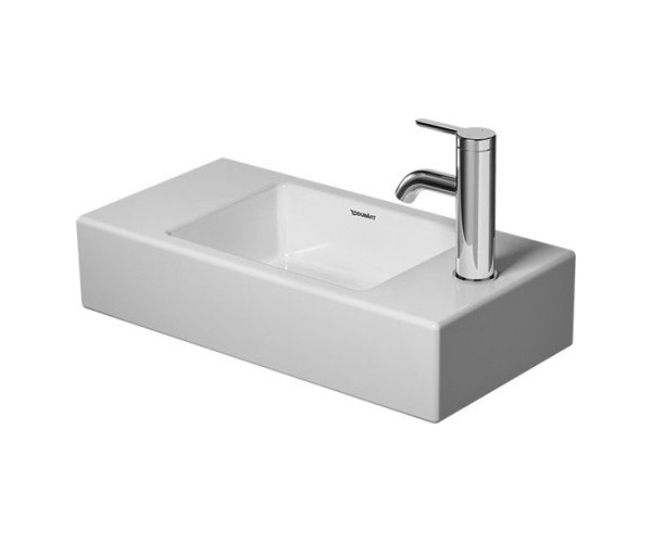 DURAVIT Vero Air Раковина с переливом, 1 отв. под смеситель справа, 500x250 мм, белый арт. 37116