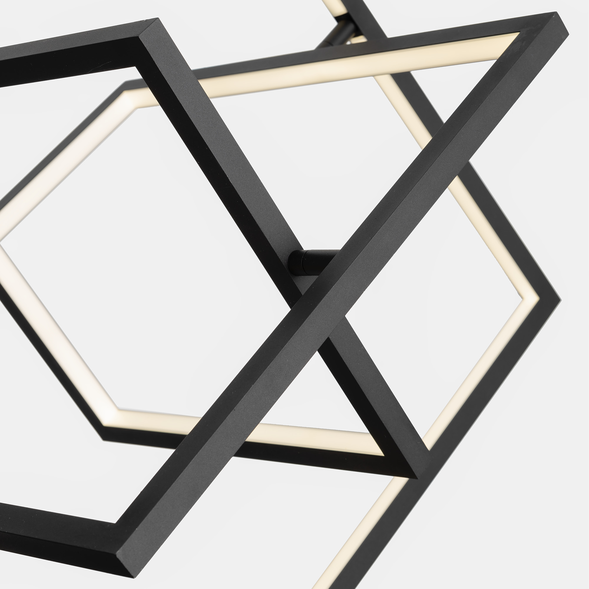 Citilux Cube CL719241 Подвесная светодиодная люстра Чёрная арт. 89146