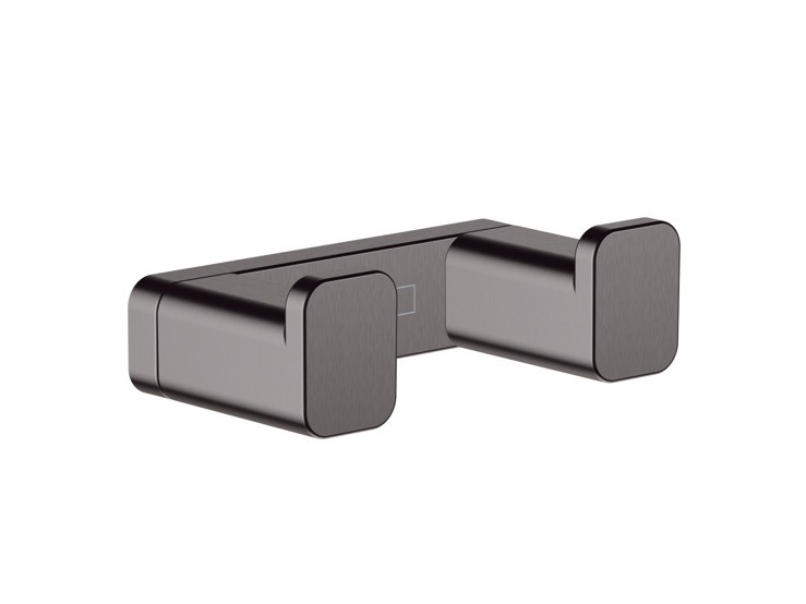 HANSGROHE AddStoris Крючок для полотенец двойной, Матовый черный хром арт. 30612