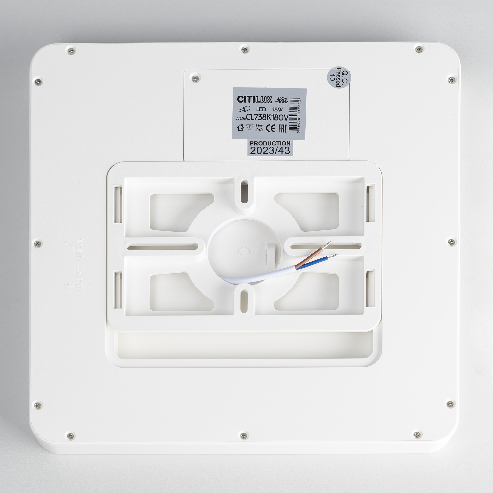Citilux Бейсик CL738K180V LED Светильник накладной Белый арт. 89139