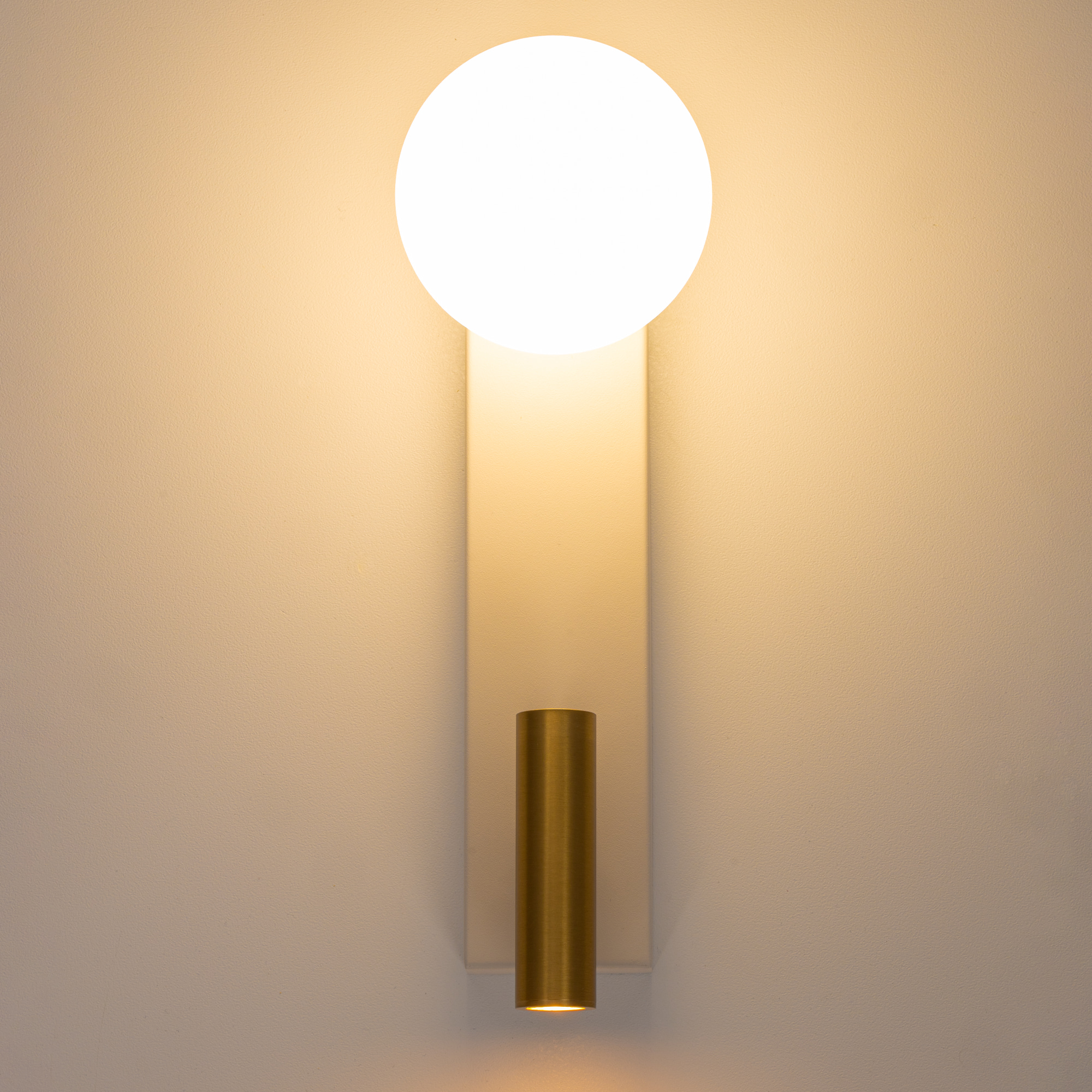 Citilux Декарт CL704450 LED Светильник с выключателем Белый+Бронза арт. 89376