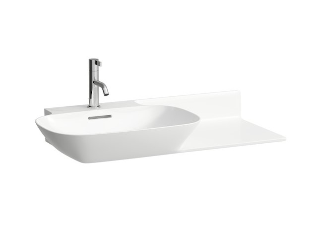 LAUFEN INO Раковина подвесная, полочка справа 900x360/450 мм, 1 отв., белый арт. 36268