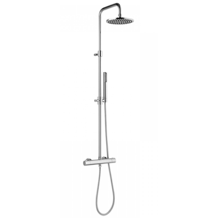 Душевая система с термостатом Webert Elio EL980507015METAL, хром арт. 173458