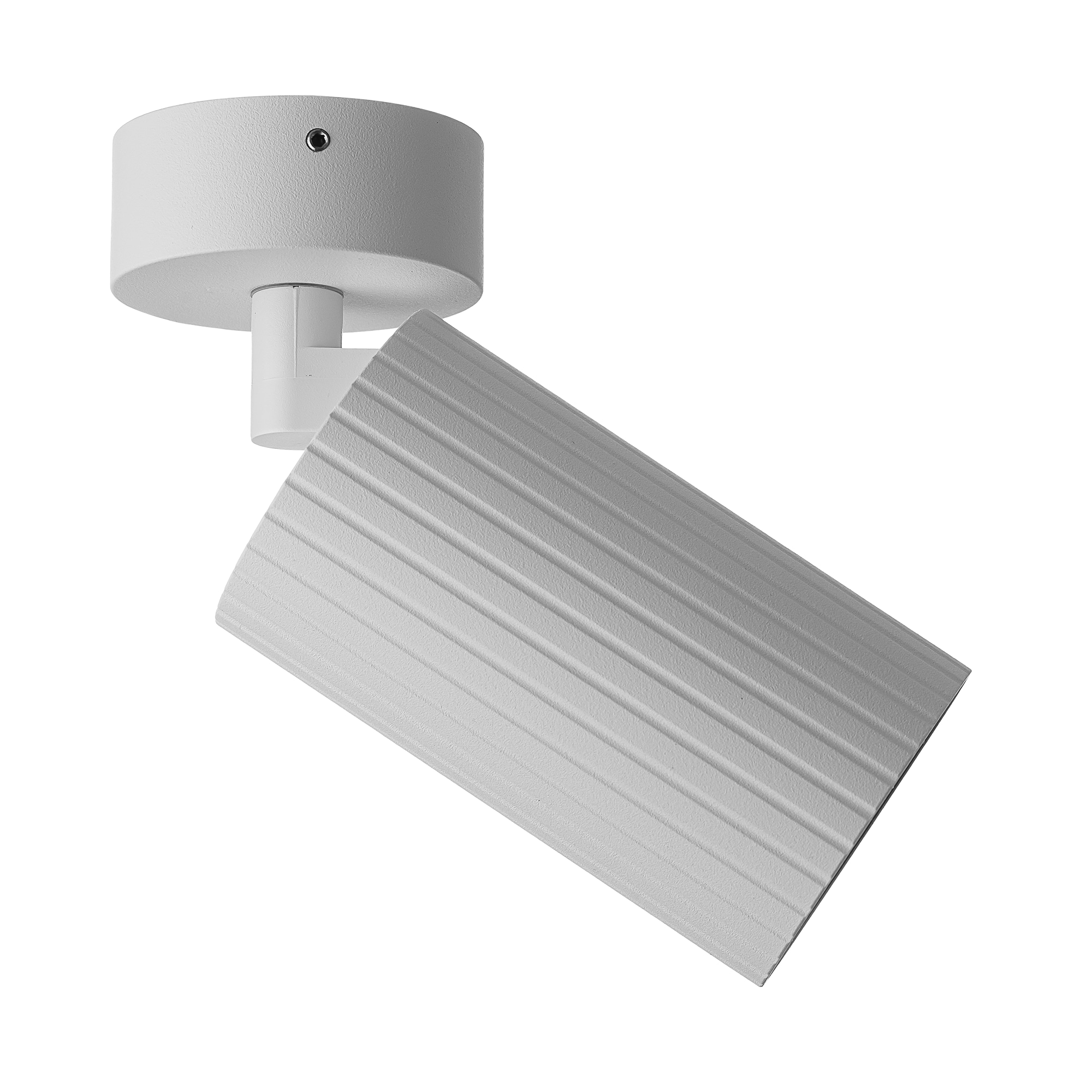 Citilux AXEL CL512210R Накладной поворотный светильник Белый Рифлёный арт. 124958