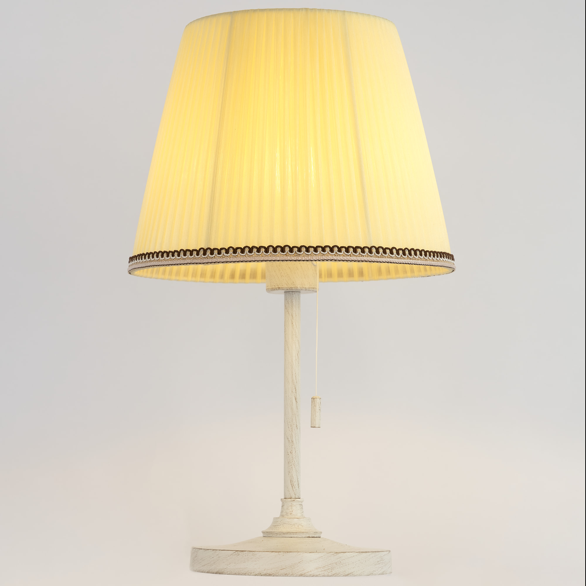 Citilux Линц CL402723 Настольная лампа патина с кремовым абажуром арт. 89005