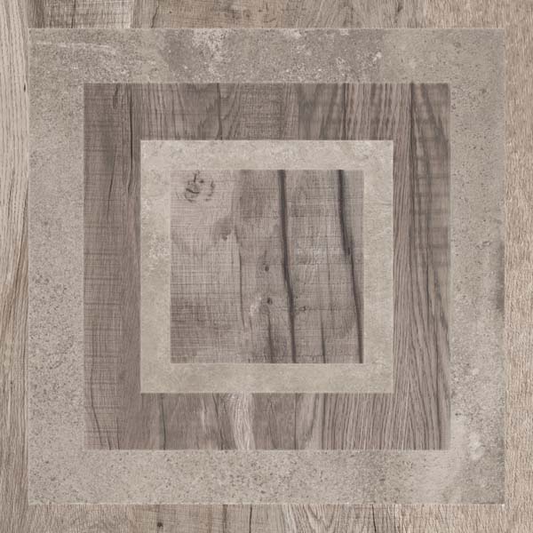 Керамический гранит UNIKA GAME GREY RETT  60X60 арт. 84282