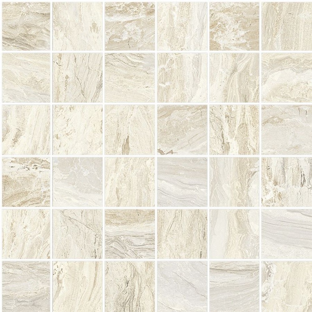 Плитка Mosaico Gemstone Ivory Lux Чип 31.5х31.5 см (4.7х4.7) арт. 129010