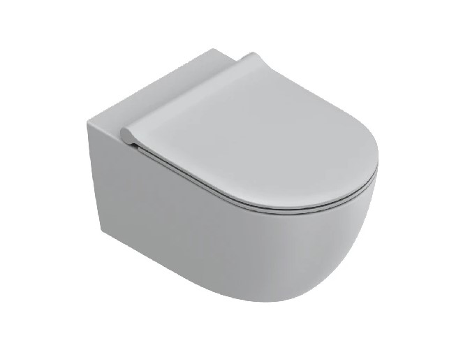 CATALANO SFERA Унитаз подвесной Up-fix с системой смыва Silentech 2.0, 55×35 см, Cemento матовый арт. 89902