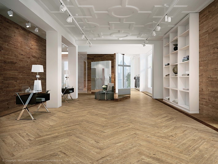 Axi Grey Timber Brick 3D арт. 78908