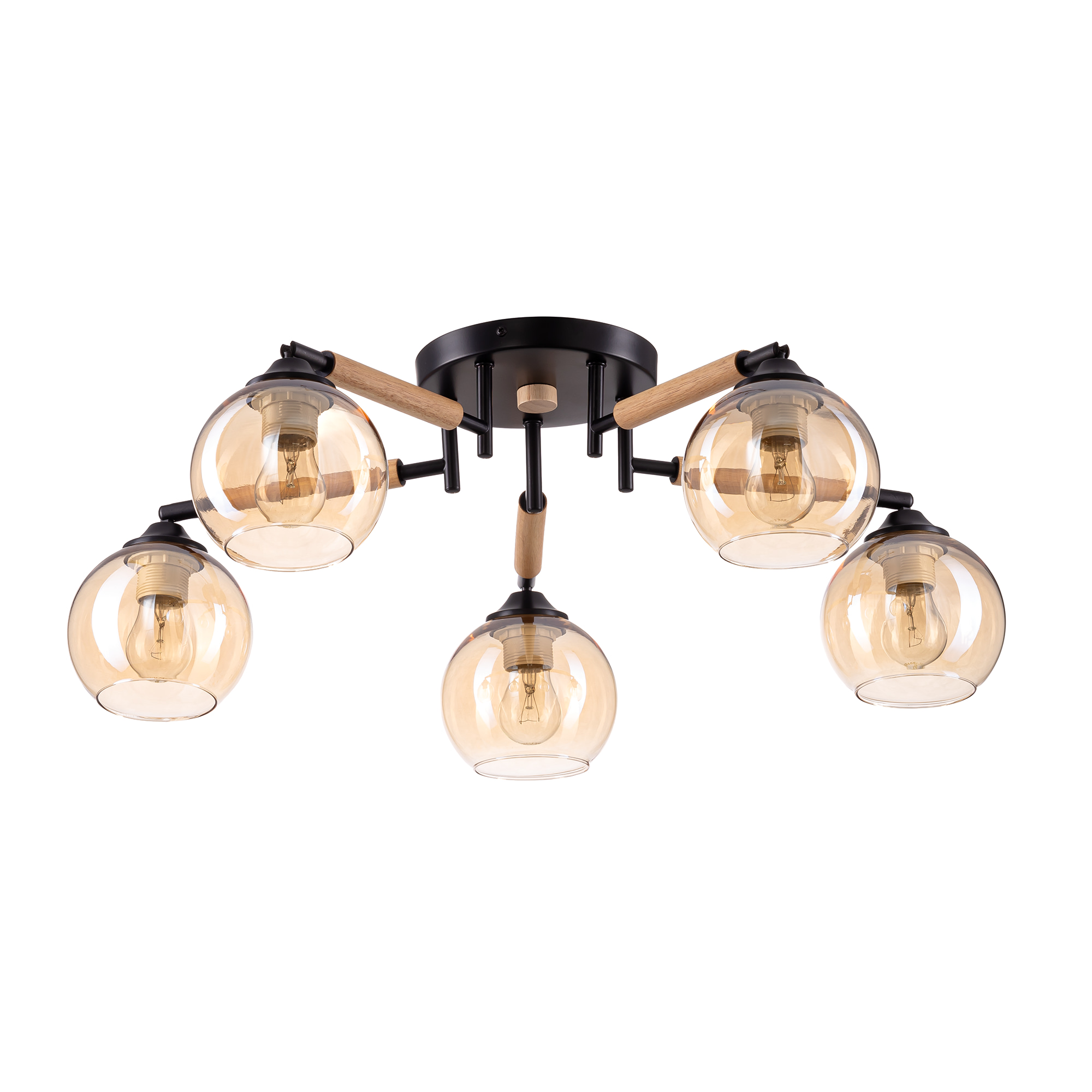 Citilux TIKA CL133151 Люстра поворотная Чёрная арт. 89442