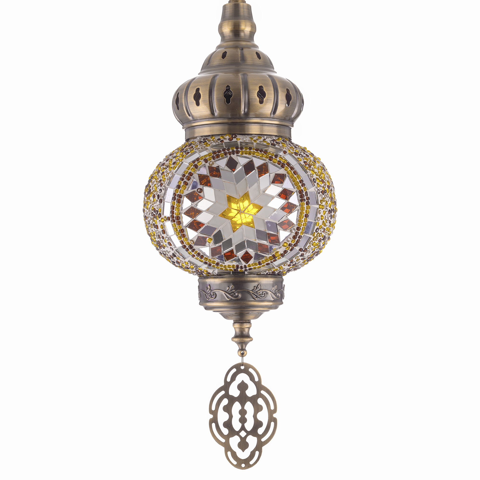 Citilux Каир CL419115 Подвесной светильник Мозаика Янтарь арт. 89508