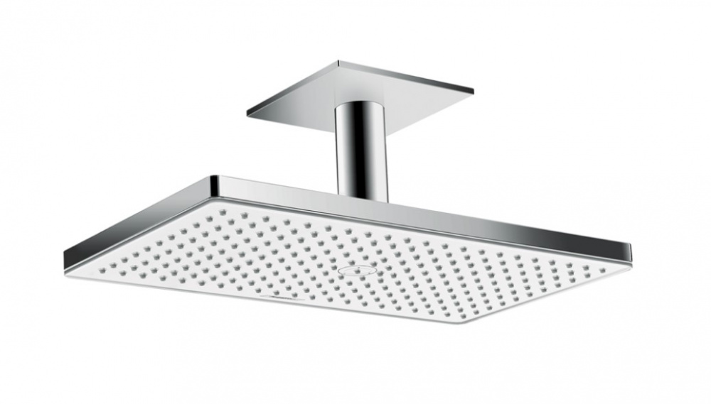 HANSGROHE Rainmaker Select Верхний душ 460 1jet с потолочным держателем, белый/хром арт. 39011