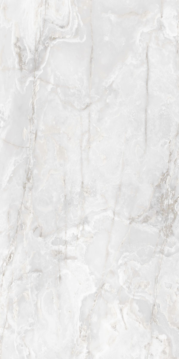 Керамогранит  ONYX&MORE WHITE ONYX GLO 6MM R 120x240 арт. 84027