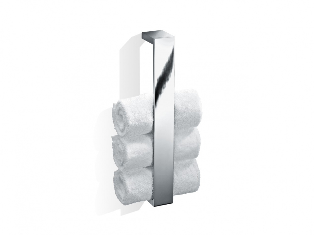 DW BK HTE41 Вертикальный держатель для полотенец H 40 . B/W 5 . T/D 6,5 см, хром арт. 30561