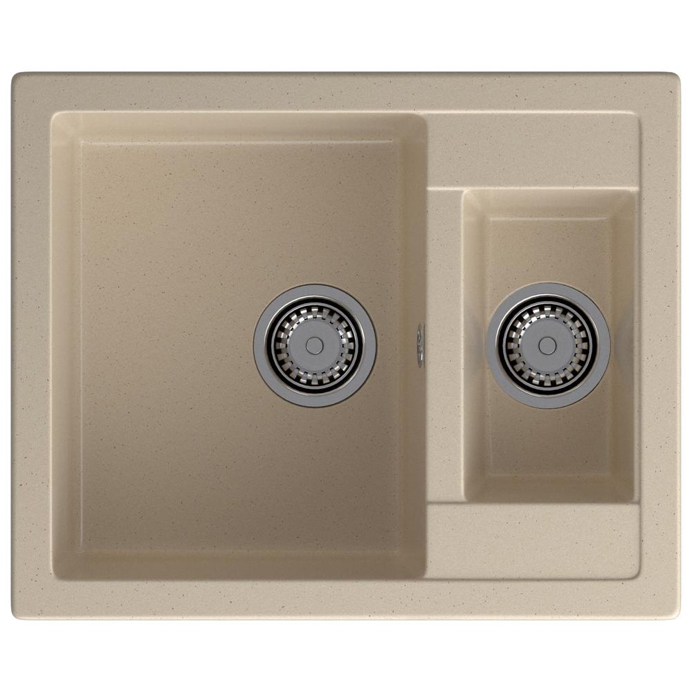 Кухонная мойка GranFest QUADRO 610K, кашемир арт. 186728