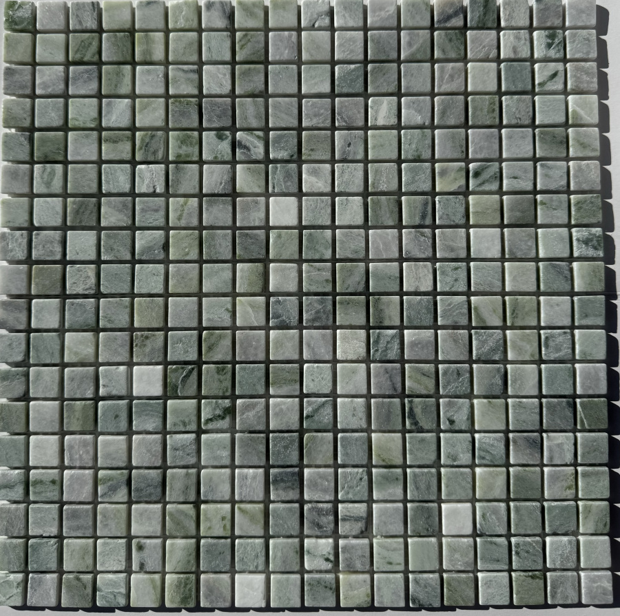 PIX 311 Jet Green, чип 15х15 мм, сетка 305х305х4 мм, Матовая арт. 73866