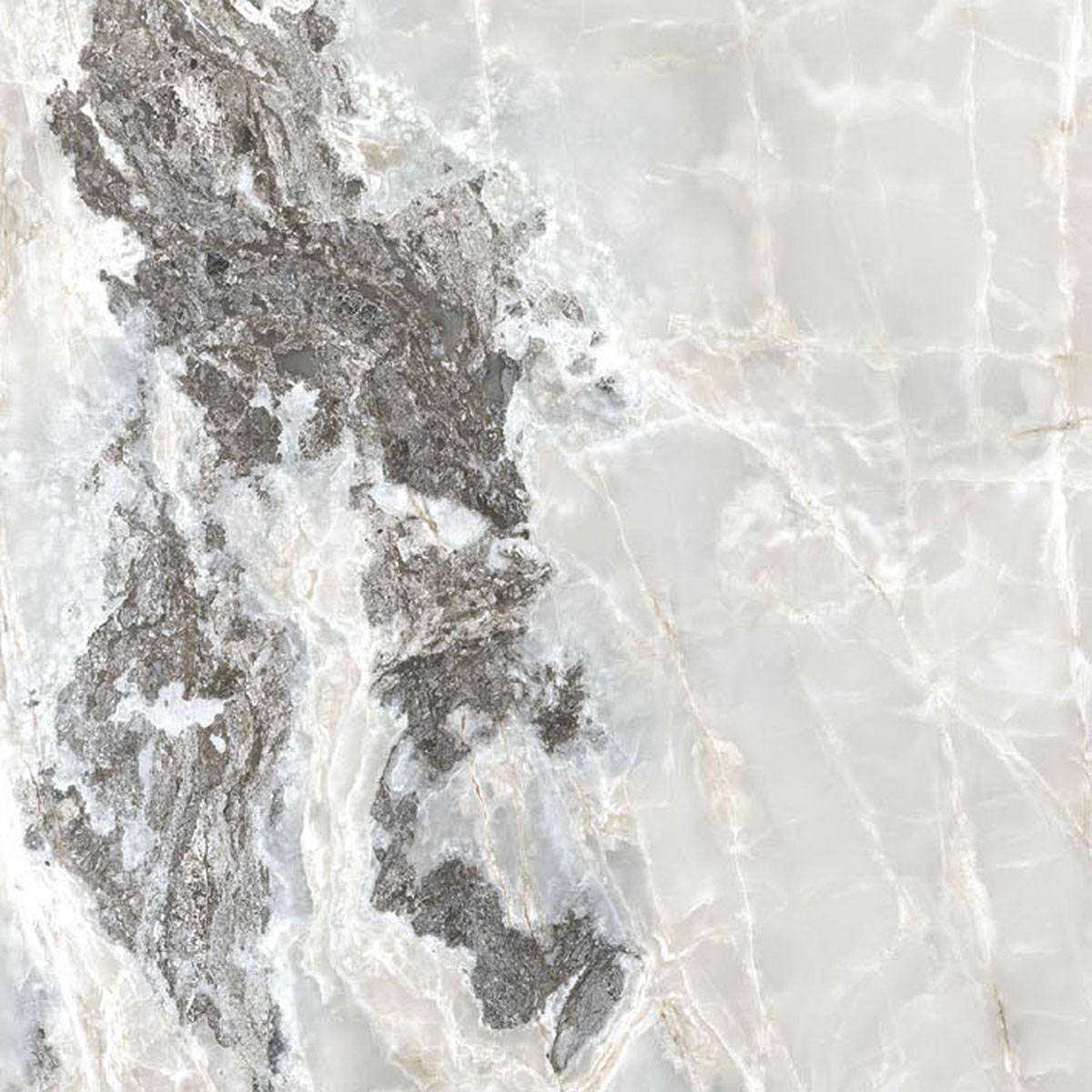 Керамогранит  ONYX&MORE SILVER BLEND GLO 6MM 80x80 RET арт. 84039