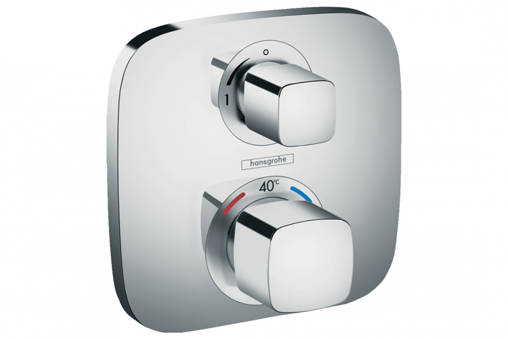 HANSGROHE ECOSTAT S Термостат, скрытого монтажа, для 1 потребителя 26 л/мин., хром арт. 39849