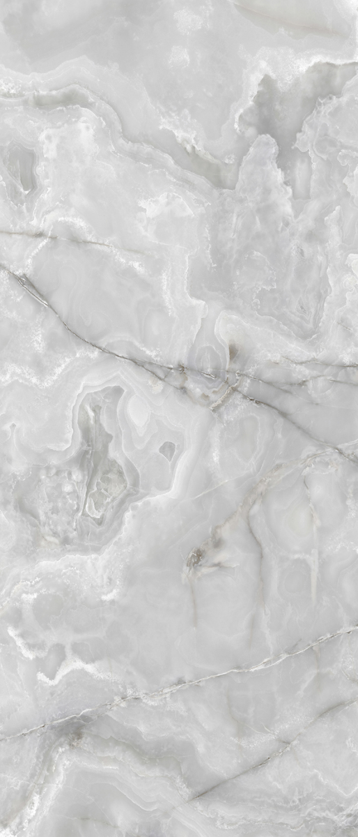 Керамогранит  ONYX&MORE SILVER ONYX GLO 6MM R 120x280 арт. 84013