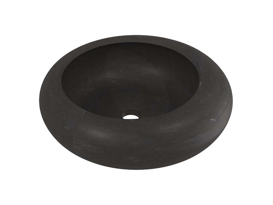 LANTIC CORE Раковина из натурального камня, 47х41,5х14 см, Habana Dark арт. 36678