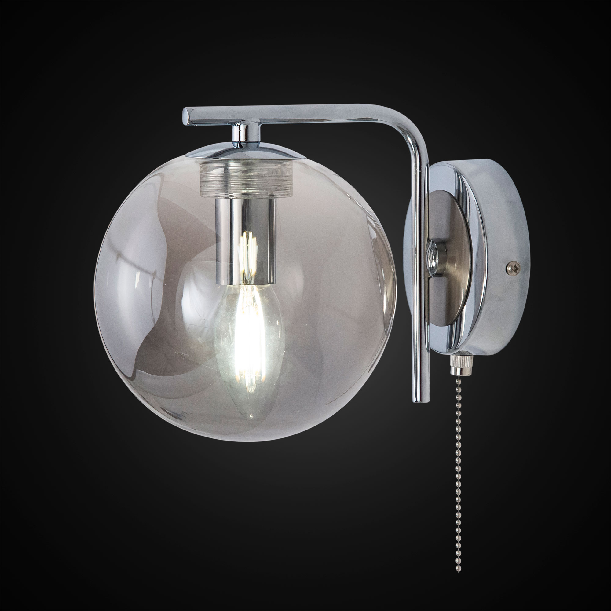 Citilux Томми CL102310 Бра с выключателем Хром арт. 88536